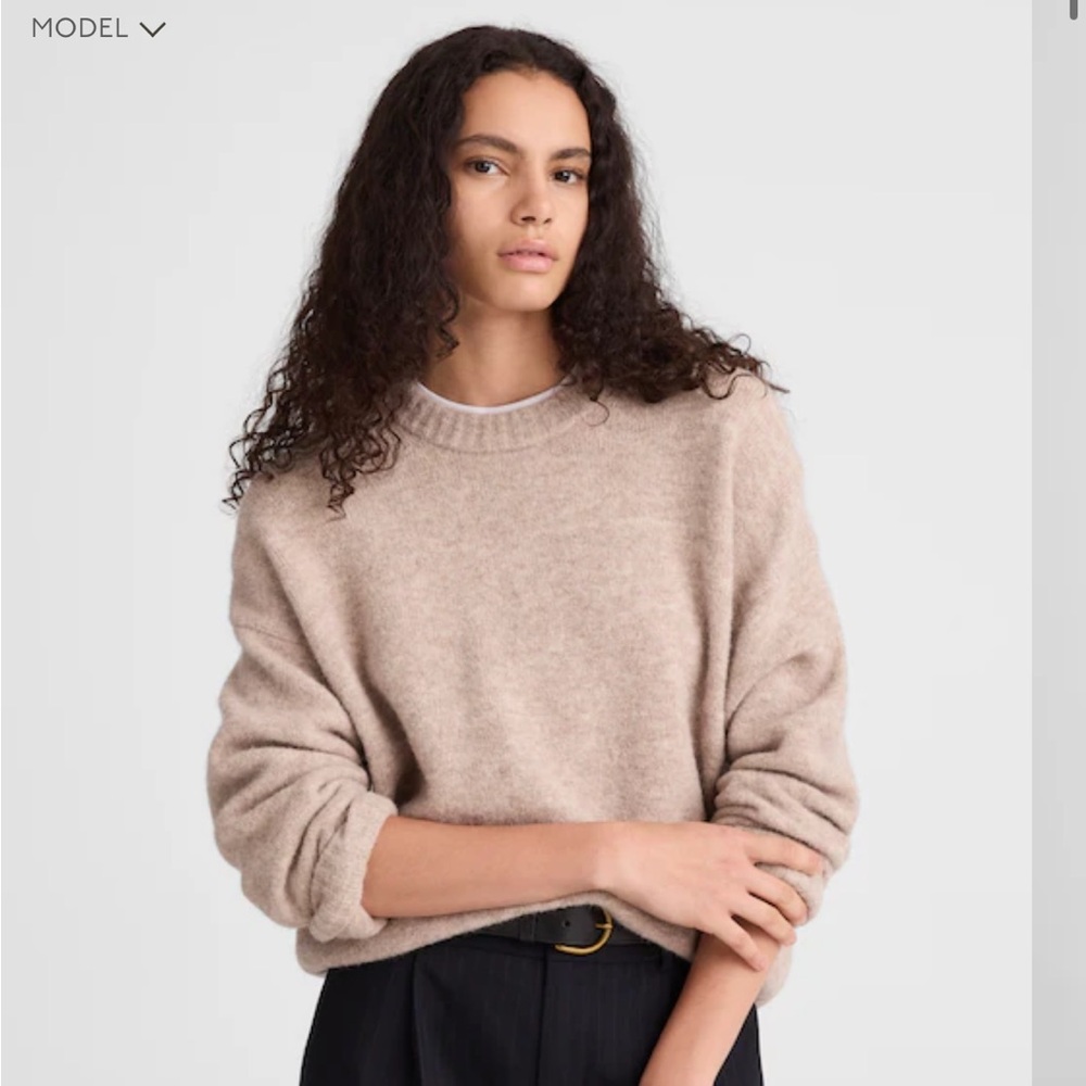 CloudSoft Drop-Shoulder Crewneck Sweater
Hthr Oatmeal - Picture 2 of 5